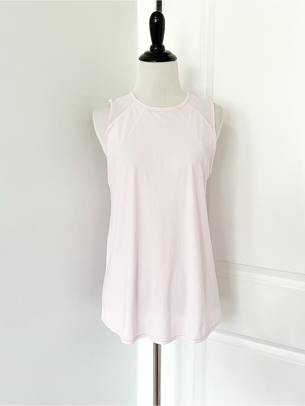 lululemon athletica Pale Pink Athletic Tank Top